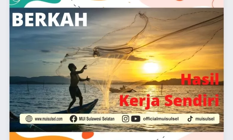 GORESAN PAGI: Hasil Kerja Tangan Sendiri Lebih Berkah