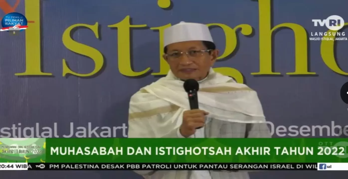 Imam Besar Masjid Istiqlal Ungkap 3 Tingkatan Hamba Allah SWT
