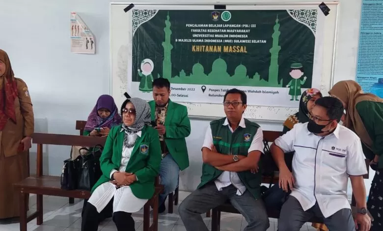 MUI Sulsel Gelar Khitanan Massal Bersama UMI dan Klinik Basnaz