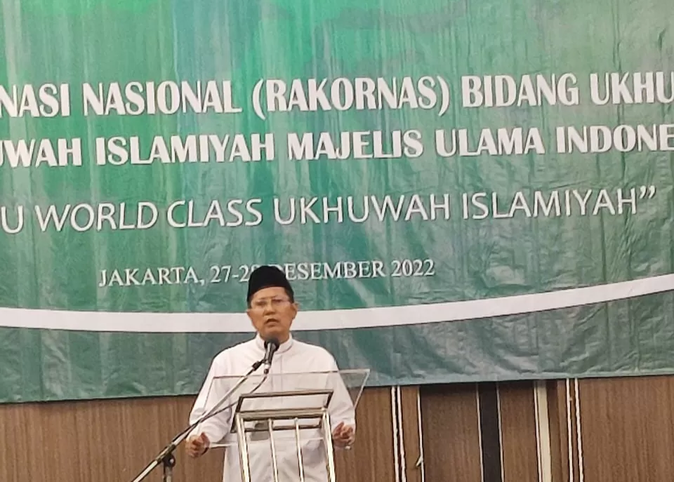 Buka Rakornas Bidang Ukhuwah MUI, Kiai Cholil Usulkan Hukuman untuk LGBT