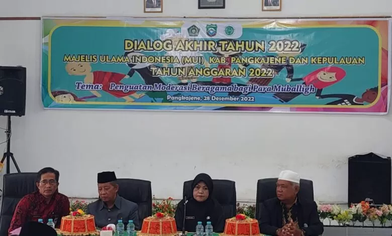 Ketua Umum Hadiri Dialog Akhir Tahun MUI Pangkep