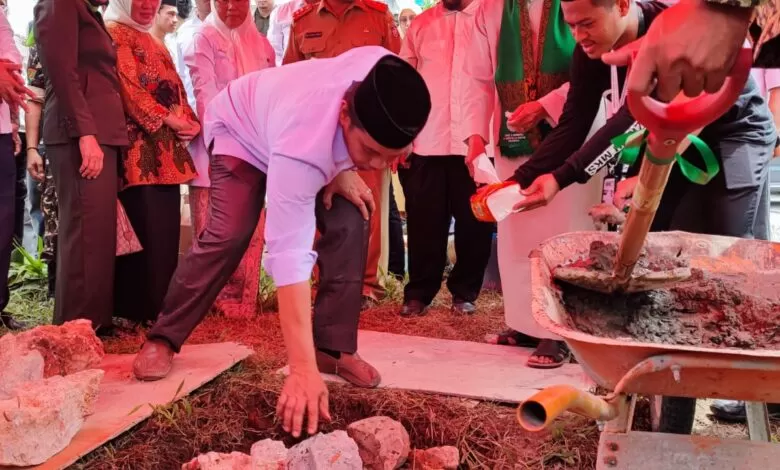 MUI Sulsel Letakkan Batu Pertama Kantor PC NU Makassar