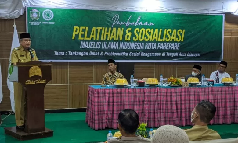 Dibuka Walikota, MUI Parepare Gelar Pelatihan dan Sosialisasi