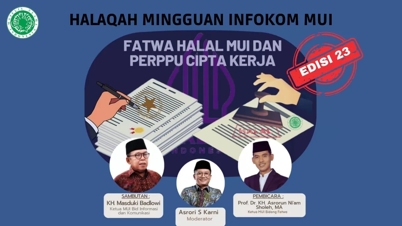 Halaqoh Mingguan Komisi Infokom, Kiai Masduki: Fatwa Ruhnya MUI