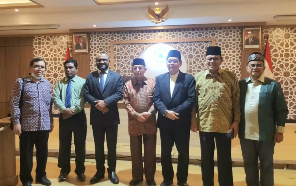 Mantan Menteri Agama Maladewa Silaturahim ke MUI, Bahas Kerja Sama Bilateral