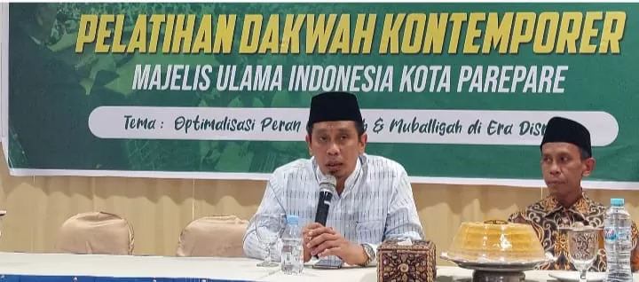 MUI Parepare Gelar Pelatihan, Sekum MUI Sulsel: Hendaknya Para Dai Berdakwah Secara Digital