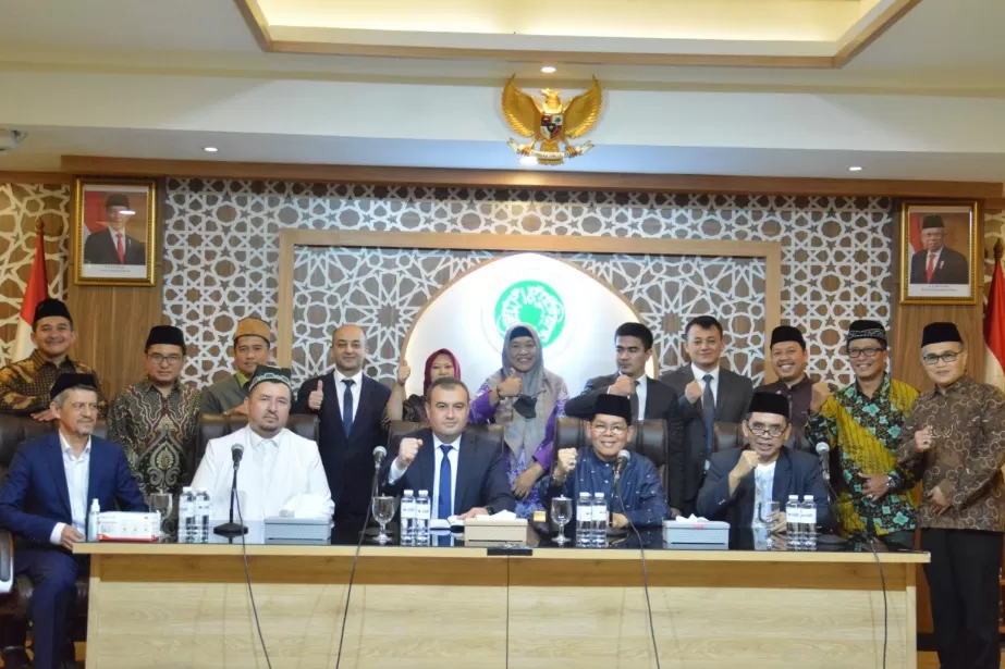 Imam Uzbekistan Silaturahim ke MUI, Promosikan Wisata Religi