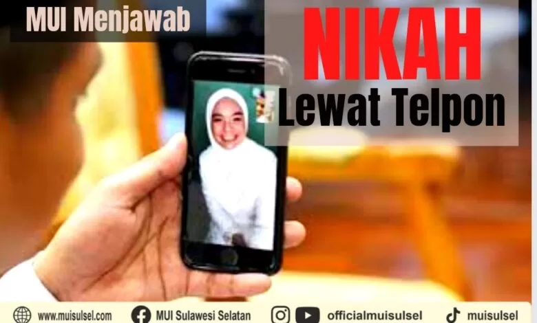 Nikah Lewat Telpon
