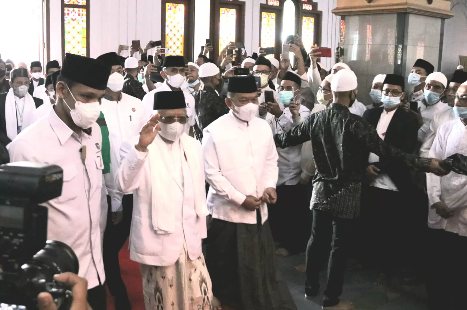 Tausiyah di Masjid Agung Cianjur, Wapres KH Ma’ruf Amin Jelaskan Hakikat Tawakal