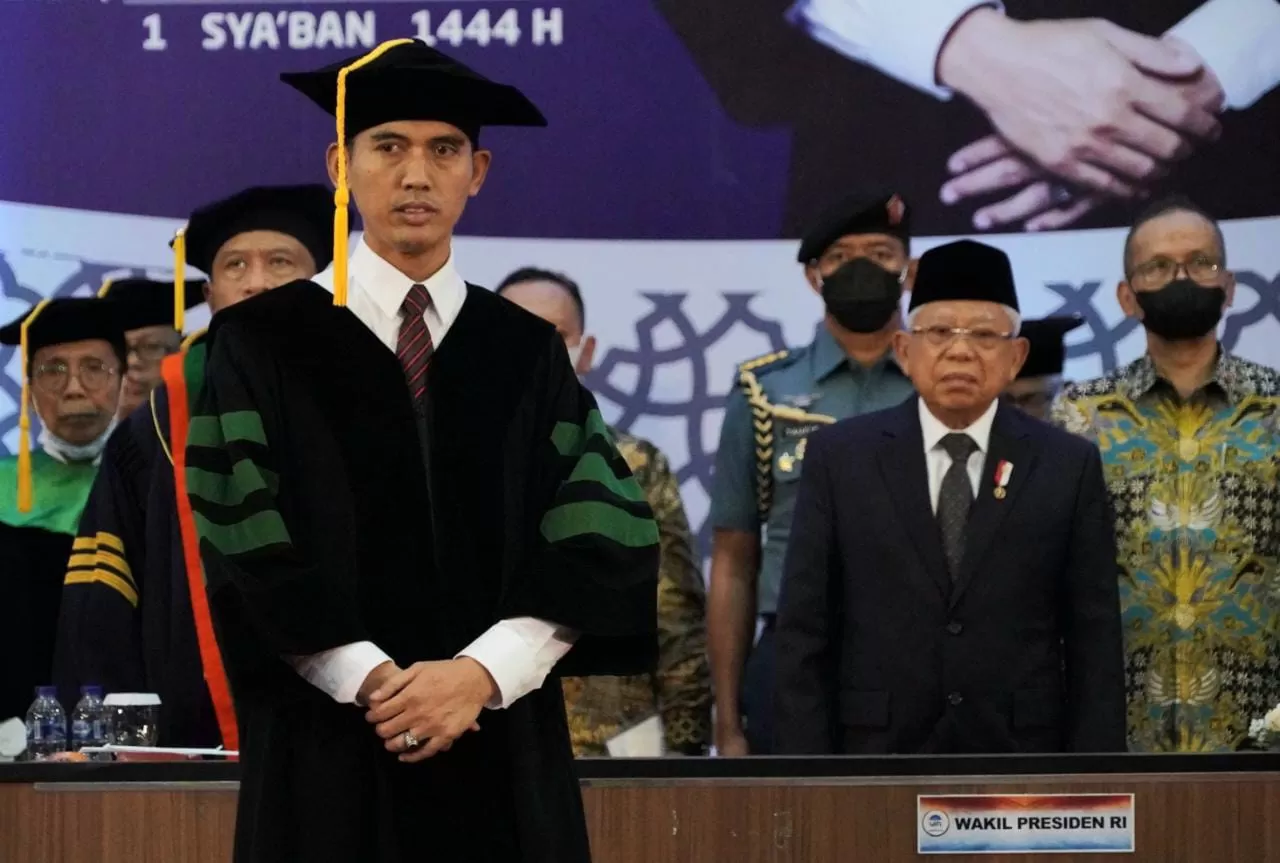 Sampaikan Pidato Guru Besar, Prof Asrorun Ni’am Singgung Problem Syariah Skema Pembiayaan Haji