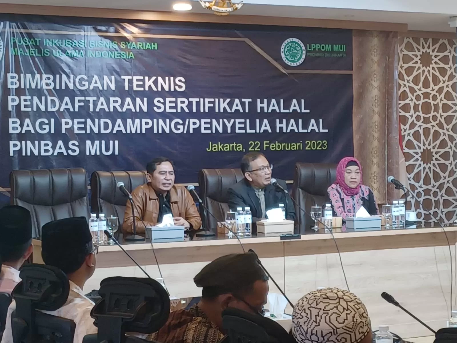 Pinbas MUI Berikan Bimbingan Teknis Seritifikasi Halal Pendamping UMKM