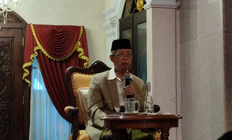 Ketum MUI Jelaskan Hikmah Isra Mikraj di Majelis Taklim Khazanah