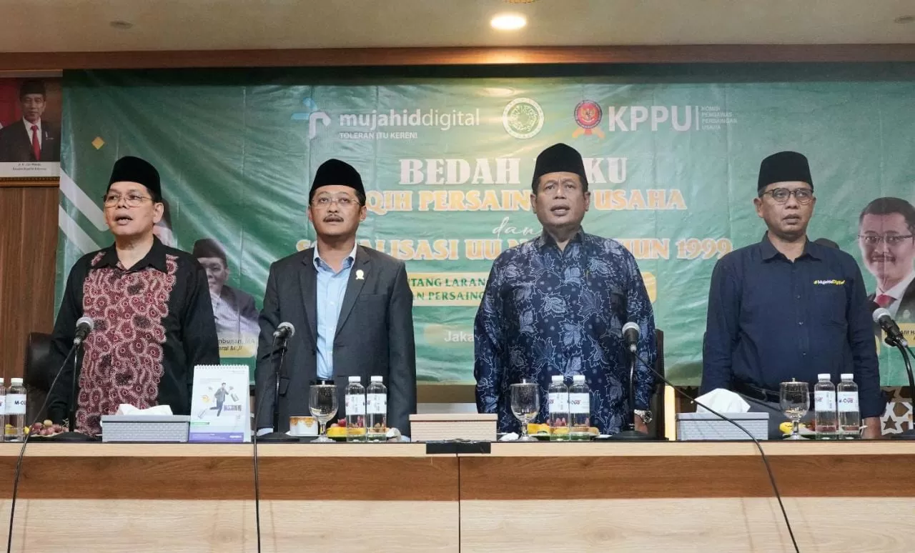 Bedah Buku Fiqih Persaingan Usaha Bareng KPPU, Komisi Infokom MUI Soroti Monopoli Usaha