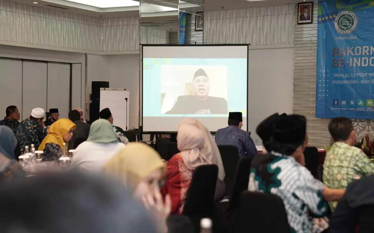 Rakornas LPPOM MUI 2023, MUI Ingatkan Sertifikasi Halal Bagian dari Dakwah