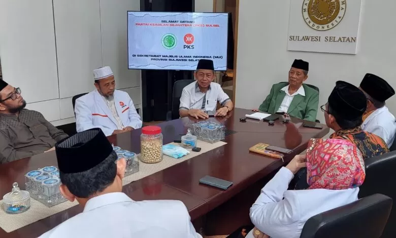 DPW PKS Sulsel Sambangi MUI