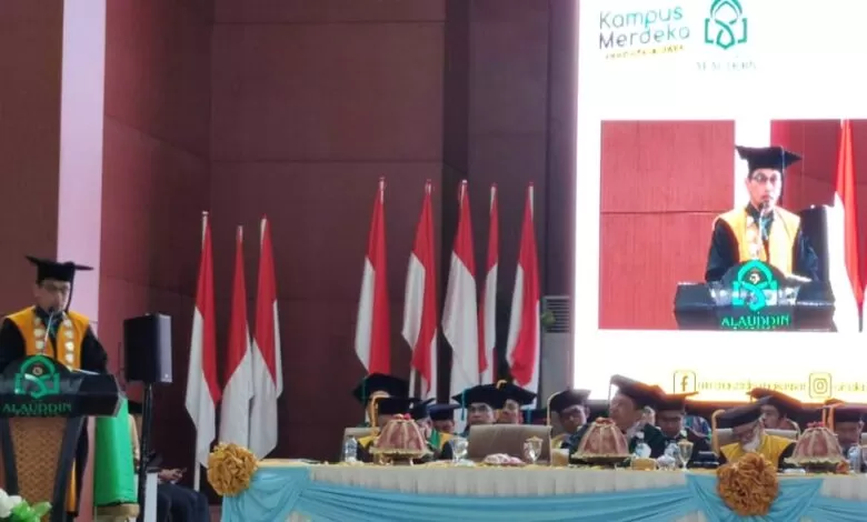 Sekum MUI Sulsel dikukuhkan Jadi Guru Besar UIN Alauddin Makassar