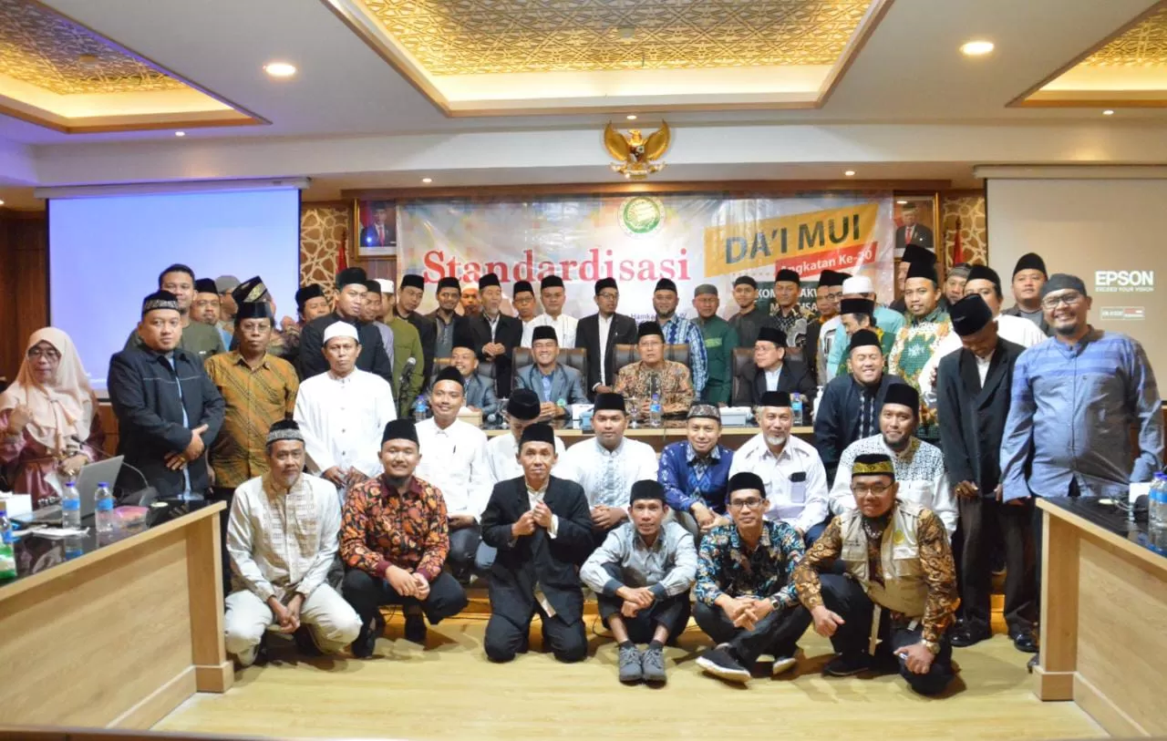 Komisi Dakwah MUI Gelar Standardisasi Da’i Angkatan ke-20