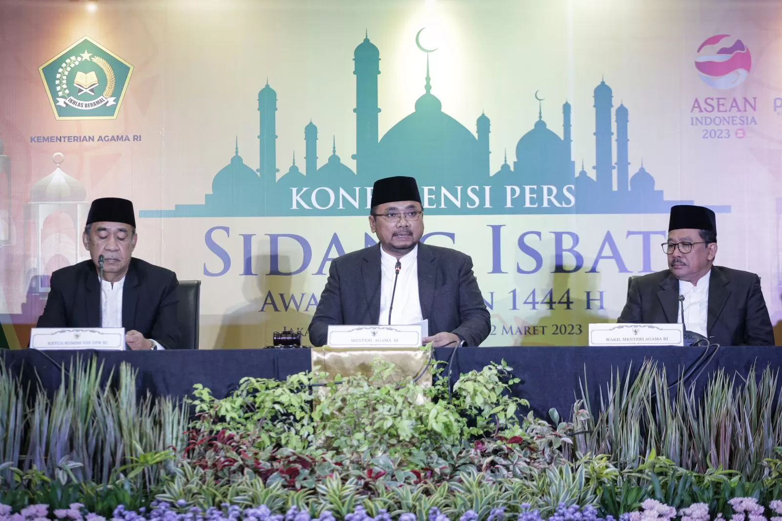 Pemerintah Tetapkan Puasa Ramadhan Dimulai Kamis 23 Maret 2023
