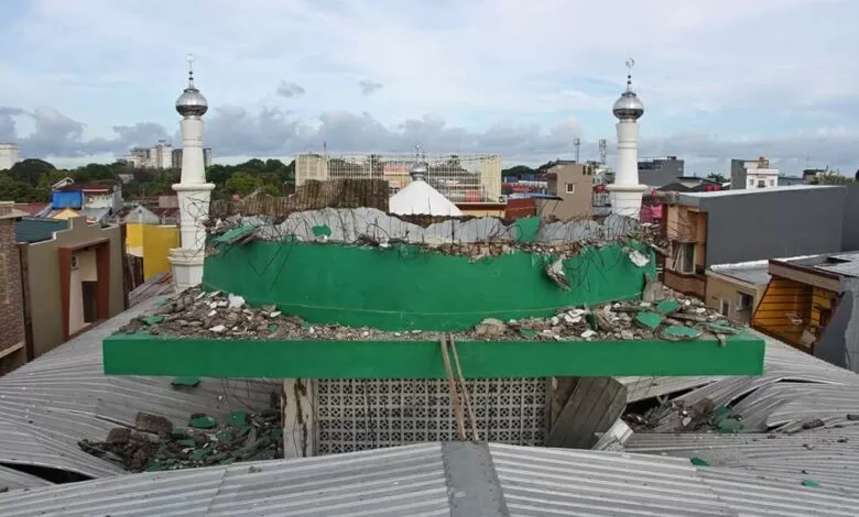 Kubah Masjid Roboh, MUI Sulsel: Jemaah Dalam Lindungan Allah Swt