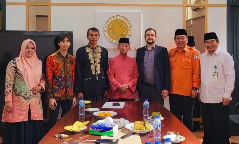 Pimpinan AJC Amerika Serikat Berkunjung di Kantor MUI Sulsel