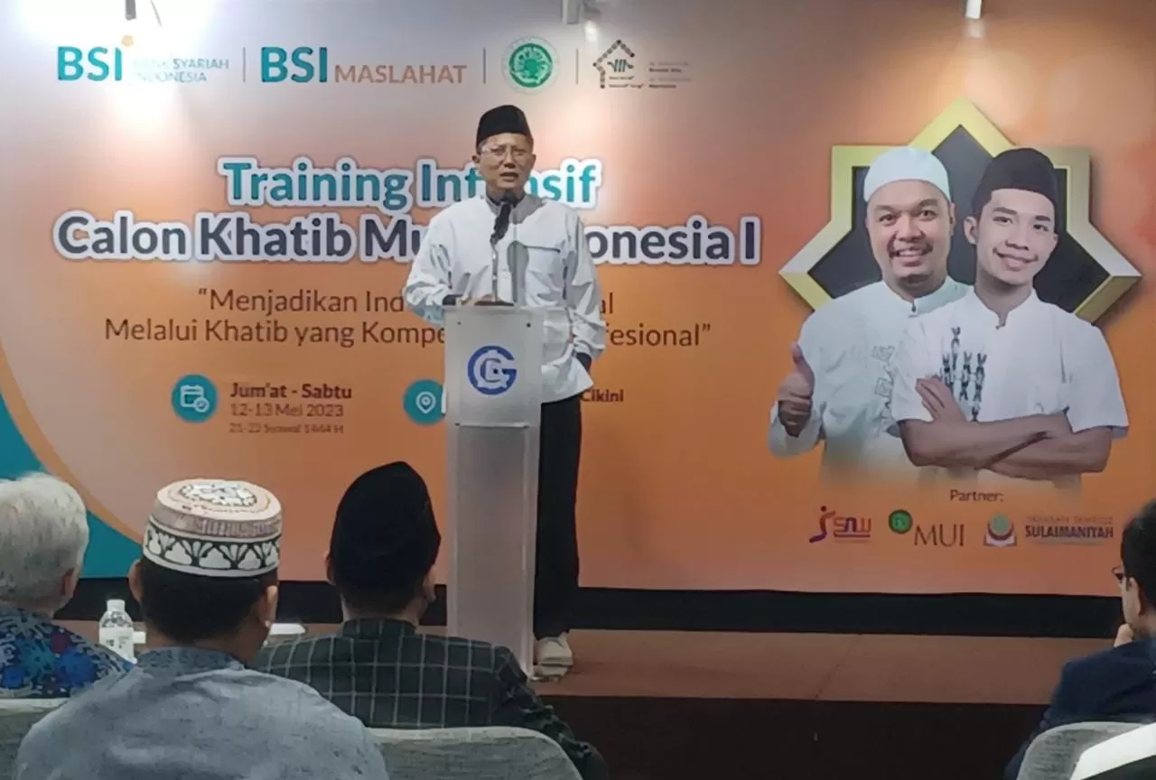 Ketua MUI Serukan Para Khatib Muda Berwawasan Global