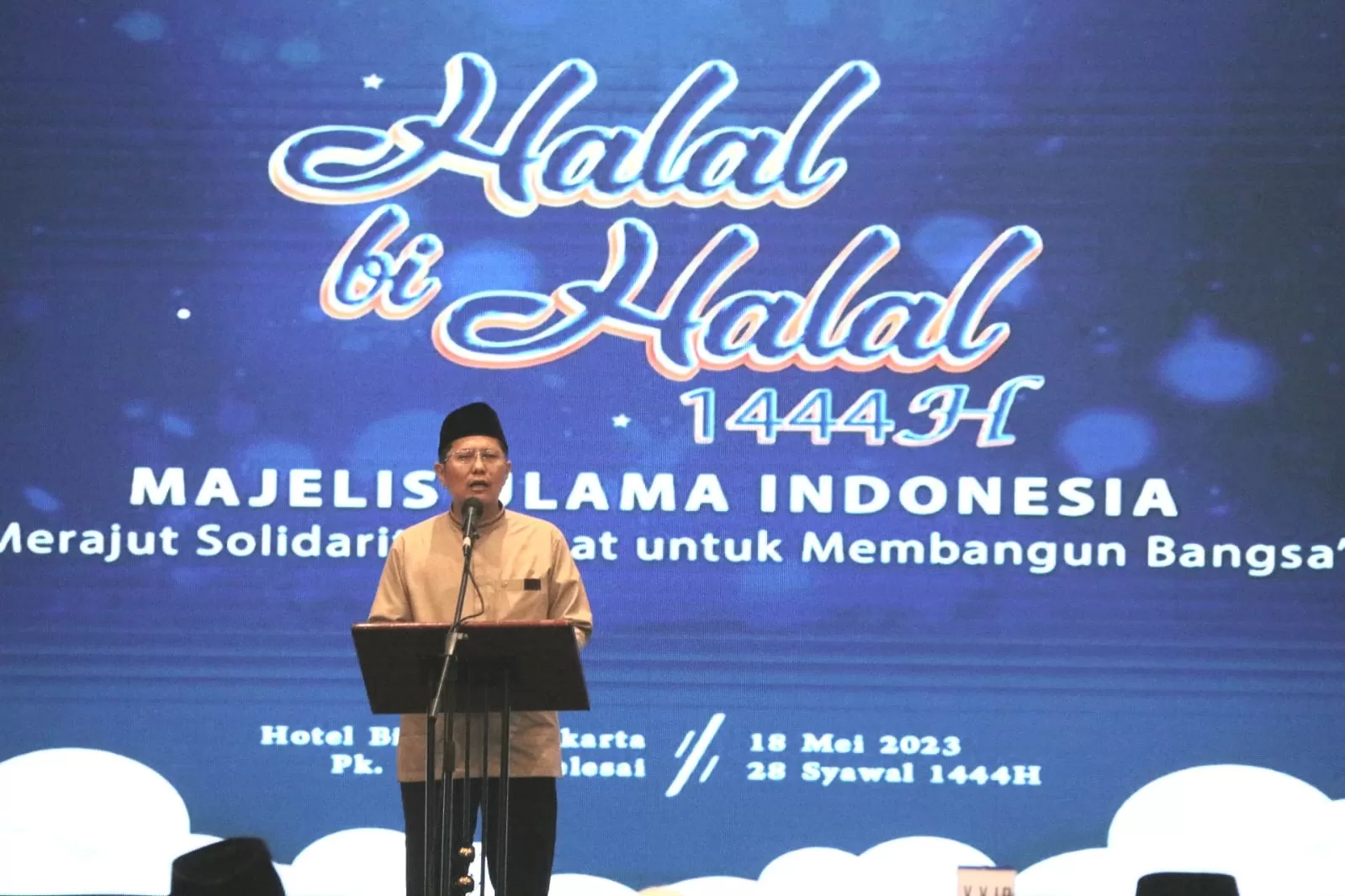 Gelar Halal Bi Halal Kebangsaan, MUI Tekankan  Persatuan Bangsa Jelang Pemilu 