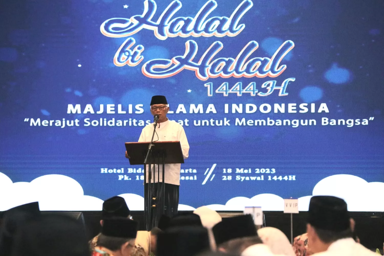 Tausiyah Halal Bi Halal MUI: Persatuan Modal Utama Implementasi Takwa