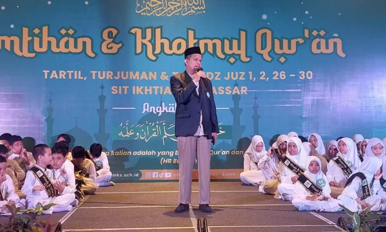 MUI Sulsel Hadiri Imtihan dan Khotmul Quran SIT Ikhtiar