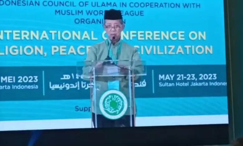 Ketum MUI Sulsel Beri Pesan Perdamaian di Konferensi Internasional
