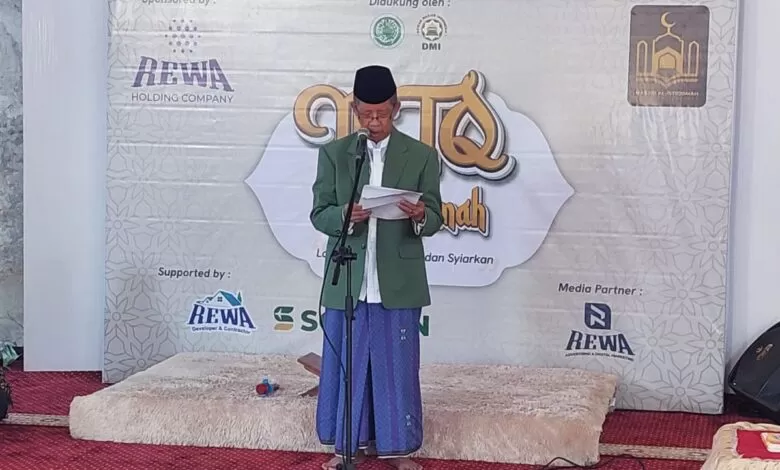 Ketum MUI Baca Doa Pada Pembukaan MTQ Regional