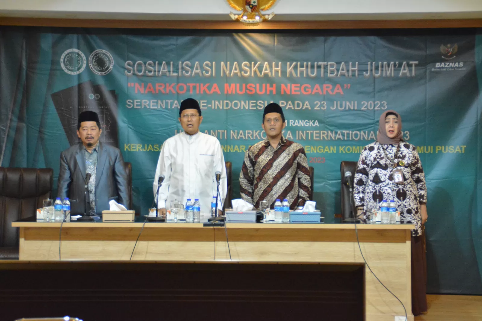 MUI Imbau Para Khatib Sampaikan Tema Bahaya Narkoba di Khutbah Jumat